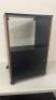 Rotel Retro Hi-Fi Mobile Glass Door Cabinet with 1 Shelf. Size H76cm x W47cm x D40cm - 3