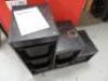Ikea Trofast Unit in Black with Bins. Size H94 x W100 x 43cm (As Viewed/Pictured). - 2