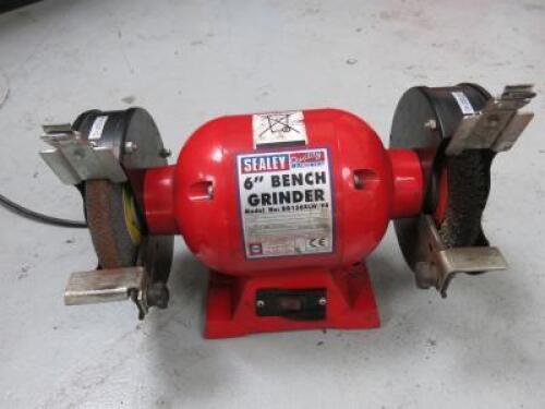 Sealey 6" Bench Grinder, Model BG150XLW/98.