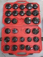 Oil Filter Cap Wrench Set in Carry Case.