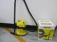 Karcher WD 3 Wet & Dry Vacuum Cleaner in Original Box.