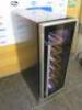 Lamona 6 Shelf Wine Cooler/Drinks Fridge, Model LAM6911-1. Size H86 x W30 x 63cm. - 2