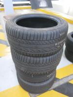 4 x Part Worn Bridgestone Potenza RE050A Tyres Including 2 x 245/45/17 & 2 x 225/45/17.