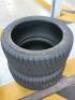 2 x Invovic EL805 Part Worn Winter Tyres. Size 225/40/18.