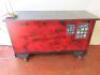 Mobile Hand Painted Coffee Counter on Castors, with 3 Drawers & 3 Doors Under, Size H90cm x W150cm x D60cm. Comes with Electrical Connector (As Viewed/Pictured). - 11