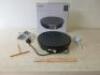 Ovation Electric Crepe Maker, Model HT207. Comes In Original Box with Instruction Manual, T-Stick, Plastic Ladle & Spatula. - 5