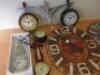7 x Items of Decorative Wall Clocks & Barometer to Include: 2 x Glass Plate Wall Clocks, Size H60cm, 3 x Station Wall Clocks, 1 x Big Ben Wall Clock & 1 x Barometer. - 3