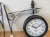 7 x Items of Decorative Wall Clocks & Barometer to Include: 2 x Glass Plate Wall Clocks, Size H60cm, 3 x Station Wall Clocks, 1 x Big Ben Wall Clock & 1 x Barometer. - 6
