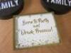 4 x Illuminated Wall Signs (As Viewed/Pictured). - 4