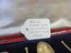 Set of Six Solid Silver Gilt Coronation Spoon Set, Year 1906. Comes in Presentation Case. NOTE: description as per shop label. - 4