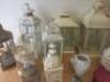 16 x Assorted Sized Candle Lanterns & 1 x Candelabra (As Viewed/Pictured). - 4