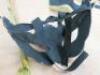 7 x Assorted Venetian Masked Ball Eye Masks with Pattern (As Pictured/Viewed). - 4