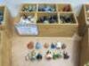 Very Large Quantity of Assorted Door Handles, Knobs & Pulls in Variety of Styles, Patterns & Designs in 5 Wooden Crates. - 3