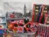 Large Quantity of London Themed Souvenirs & Gift Ware to Include: Washbags, Purse, Pin Badges, Magnets, Baubles, Cups, Models, Clocks, Pens, Snow Globes, Cuff Links, Egg Cups, & Other (As Viewed/Pictured). - 10