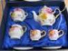 7 x Boxed Regal Porcelain Collection Tea/Coffee Sets to Include: 1 x Spring Flower Design Tea Set, 1 x Butterfly & Roses Design Coffee Set & 5 x Pink Poppy Design Tea Set. - 4