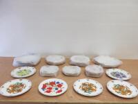 45 x Items of Royal Albert Fine Bone China Plates in Assorted Sizes, Designs, & Patterns (As Viewed/Pictured).