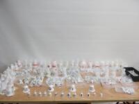 Large Quantity of Approx. 500 Fine Bone China Hand Bells, Thimbles & Bell Thimbles in Assorted Designs (As Viewed/Pictured).