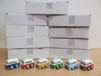 9 x Boxes of 12 Pieces of Ceramic Camper Style Van.