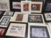 19 x Assorted Sized Framed & Mounted Perspex Prints. - 3