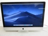 Apple 27" iMac, Model A2115, March 2019, Running Mac OS Mojave 10.14.4. 3.1 Ghz Intel Core i5, Radeon Pro 575x 4GB Graphics, 16GB RAM, 251GB Flash Storage. Comes with Power Supply.