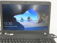 Lenovo 15.5" Think Pad Laptop, Model E550. Intel Core i5-5200CPU @ 2.2Ghz, 8GB RAM, 465GB HDD.Running Windows 10 Pro. Comes with Power Supply.NOTE: keys A,S,D & F not working. 