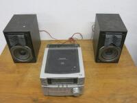 Panasonic CD Stereo System, Model SA-PM01. Comes with 2 x Panasonic 30w Speakers.