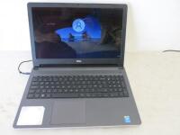 Dell 15.5" Lap Top, Inspiron 5000 Series, Model TTYFJA00. Intel Core i5-5200 CPU @ 2.2Ghz, 8GB RAM, 930GB HDD. Running Windows 10 Pro. Comes with Power supply.