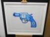 Dirty Hans 'Deadly Scent' Print in Colours, Signed & Numbered Limited Edition 1/50, Framed & Glazed. Size 60 x 70cm.