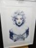 George Robertsons 'Madonna' Photoprint, Signed & Numbered in Pencil, 182/250. Framed & Glazed. Size 77 x 53cm. - 2