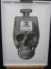 Framed & Glazed Print 'Endless Chapel Skull' W1 Burlington Gardens, 07/2020. Size 52 x 73cm. - 2