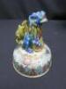 Japanese Koro, 20th Century Ceramic with Lid, Decorated with Japanese Gardens, Figures & Dragons Total Height 38cm. - 6