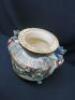 Japanese Koro, 20th Century Ceramic with Lid, Decorated with Japanese Gardens, Figures & Dragons Total Height 38cm. - 7