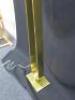Brass Modern Floor Standing Standard Lamp with Large Filament Bulb. Size (H) 156cm. - 5