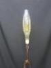 Copper Effect Floor Standing Standard Lamp with Large Filament Bulb. Size (H) 186cm. - 4