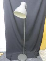 Floor Standing Black Spotlight Lamp. Size (H) 184cm.