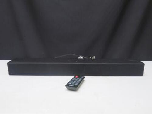 Samsung Sound Bar, Model HW-T400. Comes with Power Supply & Remote. Size (W) 64cm.