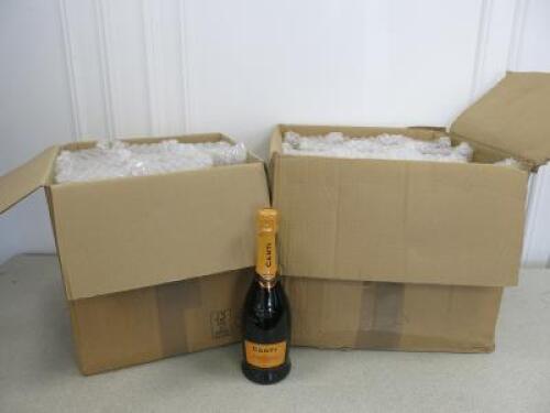 20 x Bottles of Canti Prosecco, 75cl. LOT UPDATE: The successful purchaser of this lot will be required to hold and show a valid alchohol license.