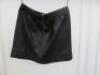 Black Sapote Mayfair Ladies Black Glitter Elasticated Waist Mini Skirt. Size M. RRP £220.