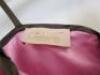 Countess of Frog Designer Ladies Pink/Blue/Orange Panelled Dress with Gold Buckle Detail & Tie Back. Size S. - 4