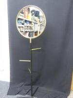 Modern Clothes Stand with Mirror to top. Total Height 180cm.