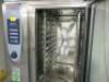 Rational 10 Rack Self Cooking Centre, Model SCC 101, S/N E11SE08062145501. Comes with S/S Extraction Unit, Model UV61101E & 14 Shelf Stainless Steel Base. - 4