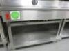 Falcon Gas Hotplate with Shelf Under, Model G3127, S/N F588165. Size (W) 90cm. - 3