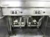 Mareno Gas Twin Tank Deep Fat Fryer. Comes with 2 Baskets. Size (W) 70cm.  - 5