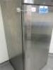 Williams Upright Fridge on Castors, Model HJ1SA R1, S/N 1403/710243. Size H196 x W74 x D83cm. - 3