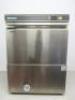 MACH Commercial Dishwasher, Type 100MS, Model MS9503TOP, S/N 18628006. Comes with 2 Trays. Size H82 x W60 x D62cm