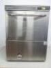 MACH Commercial Dishwasher, Type 100MS, Model MS9503TOP, S/N 161123004.Comes with 1 Trays. Size H82 x W60 x D62cm 