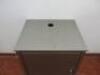 Heavy Duty Stainless Steel Mobile Cabinet, Size H90cm x W72cm x D61cm. NOTE: requires new key. - 2