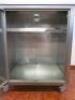 Heavy Duty Stainless Steel Mobile Cabinet, Size H90cm x W72cm x D61cm. NOTE: requires new key. - 3