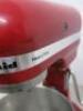 KitchenAid Heavy Duty Mixer in Red. Comes with Mixing Bowl & 3 Mixing Attachments. - 4