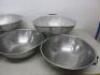 5 x Assorted Sized Metal Colanders. - 7